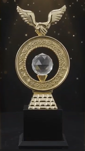 Trofeo de Metal Fundido a Presión de Última Generación con Impresión UV, Diseño Portátil, Grabado Personalizado, Precio al por Mayor con Ventaja - Product Image 6