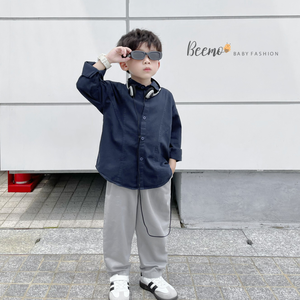 ชุดเสื้อผ้าแฟชั่นเด็กผู้ชายสำหรับฤดูใบไม้ร่วงฤดูหนาว - Product Image 4