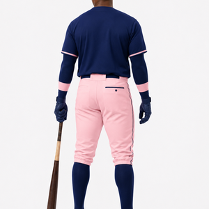 Uniforme de baseball confortable et élégant, tissu doux au toucher, matière extensible, double uniforme de baseball de qualité supérieure pour hommes - Product Image 3