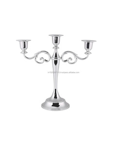 Candelabros de aluminio de diseño premium con acabado duradero para reuniones formales y funciones de lujo - Product Image 3
