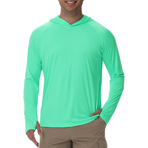 เสื้อฮู้ดป้องกันรังสียูวีสำหรับผู้ชาย – น้ำหนักเบา ป้องกันแสงแดดสำหรับการออกกำลังกาย - Product Image 6