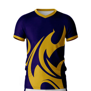 ชุดกีฬารักบี้แบบสบาย ๆ เสื้อเจอร์ซีย์และกางเกงขาสั้น ชุดออกแบบเองได้ คุณภาพสูง ทนทาน ระบายอากาศดี ชุดทีมกีฬารักบี้ - Product Image 4