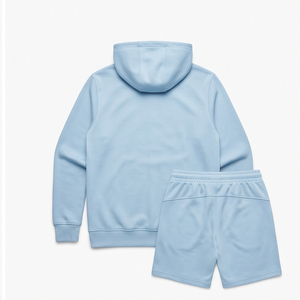 Conjunto Deportivo de Dos Piezas Personalizado con Estampado por Transferencia de Calor, Unisex, para Verano, Ecológico, Transpirable, Tallas Grandes, Secado Rápido, Pantalones Cortos - Product Image 1