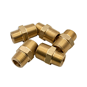 Raccords de tuyauterie hexagonaux réducteurs en laiton pour plomberie, connecteurs filetés, adaptateurs, fournitures de quincaillerie industrielle pour conduites d'eau, de gaz et d'air - Product Image 3