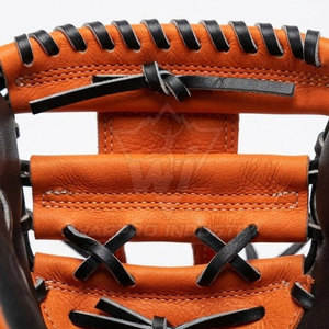 Gants de baseball en cuir de qualité supérieure avec fermeture de poignet réglable pour les écoles, les clubs et les équipes de baseball - Product Image 5