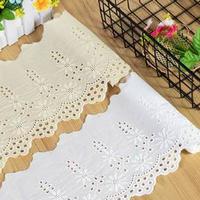 Tissu en dentelle brodée florale 3D traditionnelle en coton, doux, respirant, léger, romantique, luxueux, pour robes de mariée et garnitures de vêtements