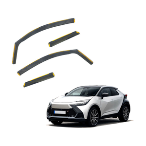 Deflector de Viento Integrado para TOYOTA C-HR 2024, Protector Solar y de Lluvia, Visera, Deflector de Ventana Inyectado - Product Image 1