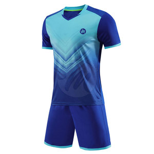 ชุดกีฬาฟุตบอลชุดนักกีฬาเสื้อผ้ากีฬาน้ำหนักเบาระบายอากาศได้ - Product Image 2