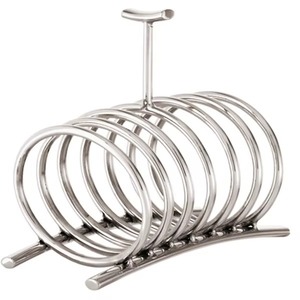 Soporte para Tostadas de Acero Inoxidable, Diseño Moderno y Elegante, Duradero y Multifuncional, Mejora la Mesa del Desayuno - Product Image 3