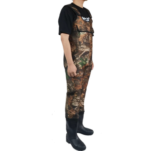 Hunting Bib Waterproof PVC Nylon Bibs for Men Women Outdoor with Safety Boots Hunting Bib Men's Camouflage Hunting Bib - Product Image 3