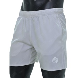 Shorts de sport personnalisés avec logo OEM pour hommes, shorts de fitness, shorts de course imprimés, shorts en coton à taille élastique pour hommes - Product Image 1