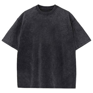 Camisetas Cristianas de Jesús para Hombre, Camiseta con Cruz y Versículo Bíblico, Estilo Acid Wash, Oversize, Gráficas, Vintage, Streetwear - Product Image 1