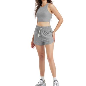 Camiseta Deportiva para Mujer, Camiseta de Gimnasio, Top Corto de Yoga, Top Corto Deportivo sin Costuras, Fabricante Mayorista OEM ODM Personalizado - Product Image 5