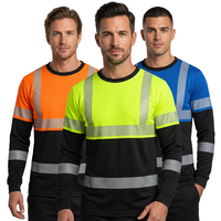 Camiseta de Manga Larga para Hombre, Verano, Algodón/Poliéster, Transpirable, Antiencogimiento, Antipilling, Estampado Fotográfico, Tallas Grandes, Personalizable