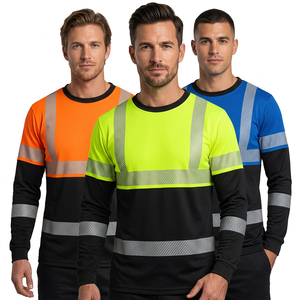 T-shirt d'été pour homme à manches longues en coton/polyester respirant, anti-rétrécissement, anti-boulochage, imprimé photo, grande taille, personnalisable - Product Image 2