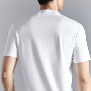 T-shirt en coton pour homme, design confortable avec logo personnalisable, vêtement décontracté à manches courtes, service OEM, design 2026 - Product Image 5