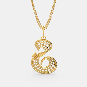 สร้อยคอจี้เพชรปลูกต้นสีเหลืองทอง - Product Image 5