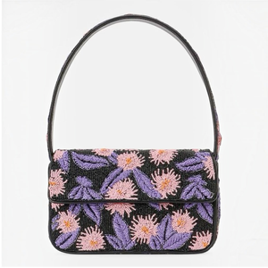 Bolso de Hombro de Lujo con Cuentas Hechas a Mano en Color Verde Salvia para Mujer, Elegante para Fiestas Nocturnas - Product Image 5
