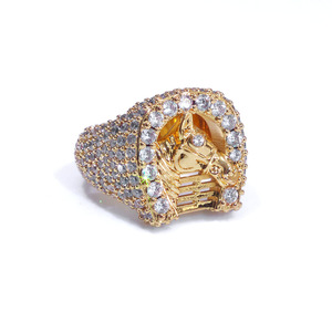Bague Chevalière Tête de Cheval en Argent 925 avec Diamant Certifié de Laboratoire – Bague de Luxe Équestre pour Homme – Cadeau Audacieux et de Prestige pour Homme - Product Image 5
