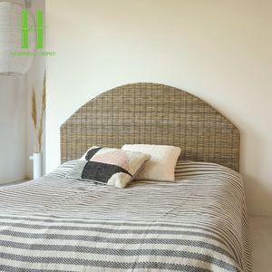 Wholesaler Rattan Handmade Bed with Simple <b>Headboard</b> Headbed <b>Panels</b> Use For Home And Hotel Furniture Factory Direct Rattan 2026 - Product Image 3