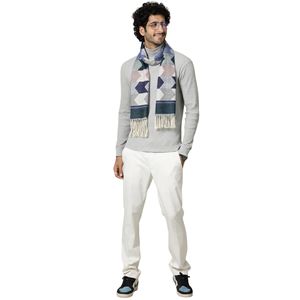 Écharpe longue en cachemire 100% écologique de haute qualité, tricotée, pour l'hiver, pour hommes et femmes, chaude, à carreaux écossais - Product Image 2