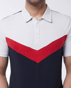 Verano algodón orgánico bordado OEM servicio personalizado de alta calidad Polo vacaciones algodón polos para hombre - Product Image 2