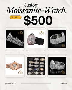 Reloj Mecánico de Lujo con Moissanita VVS Cuadrada, Plateado, con Incrustaciones de Diamantes, Color E, Corte Brillante Redondo VS1, Estilo Hip Hop para Hombre - Product Image 1