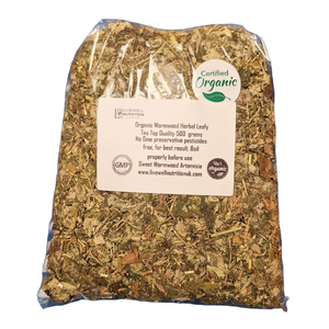 Thé aux feuilles d'armoise biologique 500g, Artemisia douce, sans OGM, sans conservateurs, sans pesticides - Product Image 1