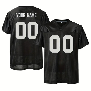 Wholesale Latest Design Football Jersey Orange Custom <b>Name</b> Number Two Color Mens Youth Made OEM ODM Service Breathable Quick Dry - Product Image 3