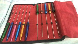 Kit de canules de liposuccion professionnel en acier inoxydable réutilisable pour l'extraction de graisse et le remodelage corporel - Product Image 4