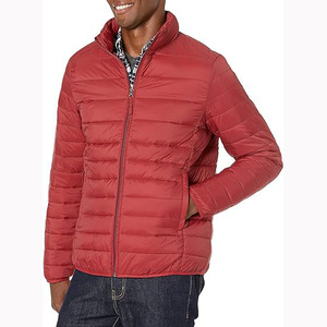 Men's <b>Packable</b> Stand Collar <b>Jacket</b> Lightweight Down Coat Winter Warm Water Resistant Insulated Puffer <b>Jacket</b> Factory Wholesale - Product Image 2