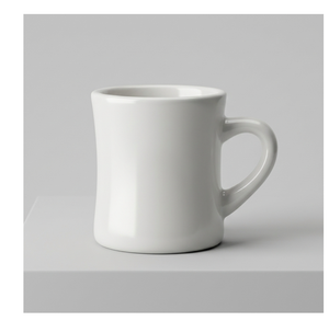 Heavy <b>Ceramic</b> Porcelain Special Shape Coffee Mug Matte Double Wall Drinkware <b>Cup</b> - Product Image 1