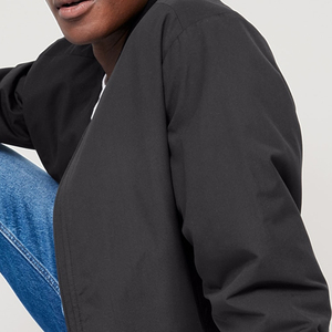 High Quality 100% Polyester Nylon Flight Bomber <b>Jacket</b> Men Embroidered Quilted Lined Thick Winter Varsity Custom <b>Jacket</b> for Men - Product Image 6