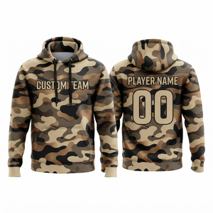 Sweat à capuche sportif personnalisé avec fermeture éclair quart de tour, anti-humidité, sublimation avec nom et numéro personnalisés XS - Product Image 1