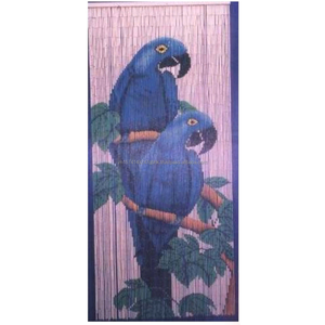 Vietnam Factory Custom Bamboo <b>Beaded</b> <b>Curtain</b> Handmade <b>for</b> Cafe Doorway or Room Divider High Quality OEM Wholesale Export Supply - Product Image 5