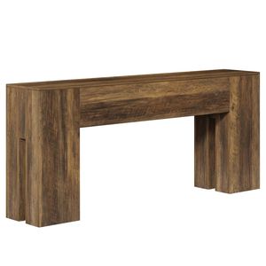 Sturdy Wooden Console <b>Table</b> for Foyer Main <b>Sofa</b> Corridor <b>Side</b> Use - Product Image 6