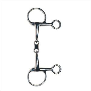 บิตม้าแบบ Snaffle สแตนเลสหุ้มยางรุ่นใหม่ พร้อมปากกัดนุ่มสำหรับม้าตัวเล็ก ได้รับการรับรองมาตรฐาน CE รับประกันตลอดอายุการใช้งาน - Product Image 3