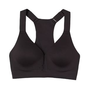 Sujetador Deportivo Corto de un Solo Hombro para Mujer, Talla XL, Talla Grande, Acolchado, Transpirable, con Forro de Algodón y Spandex, Diseño Ligero - Product Image 1