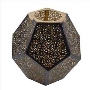 Portavelas Decorativo de Diseño Moderno en Metal para Decoración del Hogar, Linterna para Exteriores y Decoración Navideña - Product Image 4