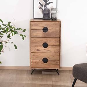 Vandana Ivory Value acacia <b>storage</b> unit with 6 <b>drawers</b> Spot - Product Image 1