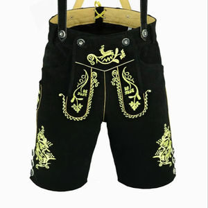 Disfraz de cuero para hombre Lederhosen Herran alemán bávaro Lederhosen Oktoberfest - Product Image 1