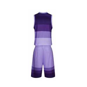 Uniforme de Baloncesto al Por Mayor para Jóvenes, Uniforme Deportivo con Logotipo Personalizado, Uniforme Deportivo Ligero para Hombre - Product Image 4