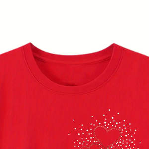 Men Oversized <b>Rhinestone</b> T Shirt Daily Wear Street Style Loose Fit Men Oversized Summer T Shirt Breathable Cotton Loose <b>Top</b> - Product Image 5