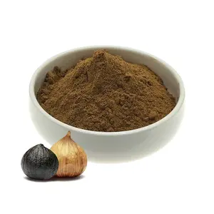 Direct from the Factory: Bulk Black Garlic Powder with a 4:1 Ratio, Containing 1% Polyphenol in Black Garlic Extract