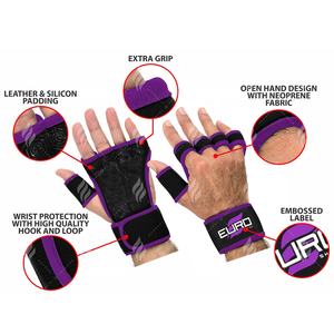 Nouveaux gants d'entraînement de gym en néoprène pour les entraînements de force avec maintien du poignet, poignée rembourrée et circulation d'air - Product Image 6