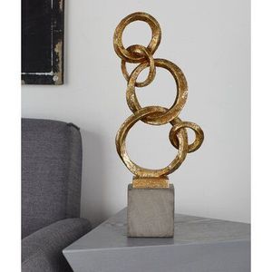 Objets décoratifs en métal contemporains et créatifs, sculptures conçues avec précision pour les amateurs de décoration artistique - Product Image 5