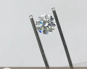 Diamantes cultivados en laboratorio CVD, pulidos, corte brillante redondo, diamante suelto de 1 quilate F VVS1, diamantes de laboratorio para joyería - Product Image 1