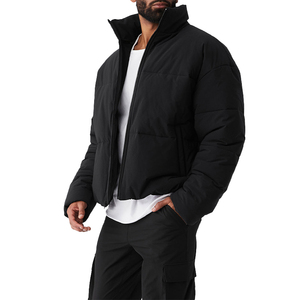 <b>Mens</b> Casual Quilted Puffer Coat <b>Lightweight</b> Warm Outerwear Zip Front Winter <b>Jacket</b> For Outdoor Activities And Everyday Wear - Product Image 1