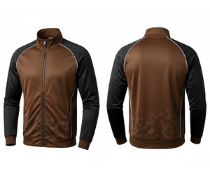 Chaqueta Deportiva con Cierre y Logotipo Personalizado, Ropa para Correr y Fitness, Cálida, Transpirable y de Secado Rápido |   Tallas Hombre Mujer Juvenil - Product Image 5