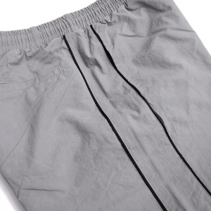 OEM Custom Windproof Windbreaker Lightweight Quick Drying <b>Strips</b> Windbreaker Tracksuit For Men - Product Image 4